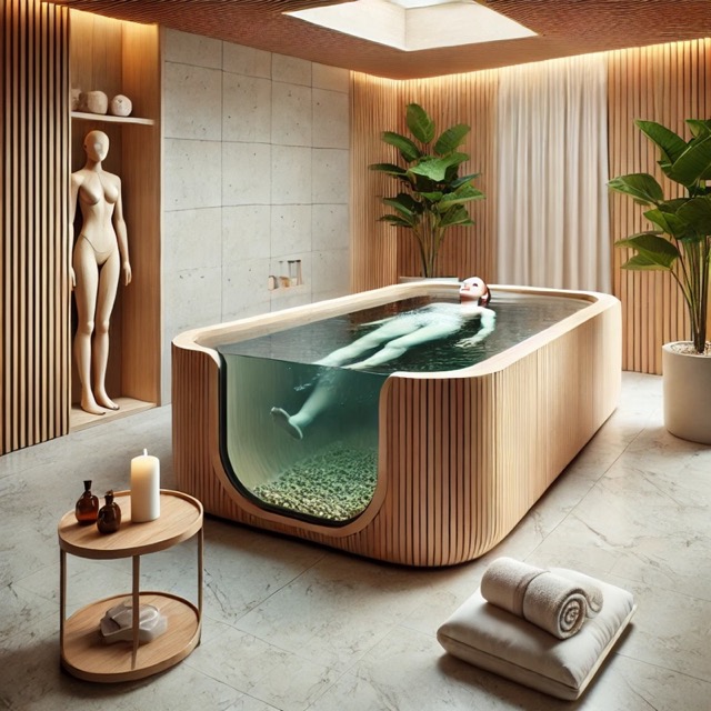 Floating-tank
